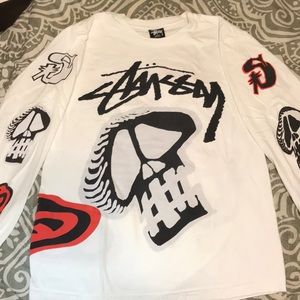 Long sleeve stussy shirt